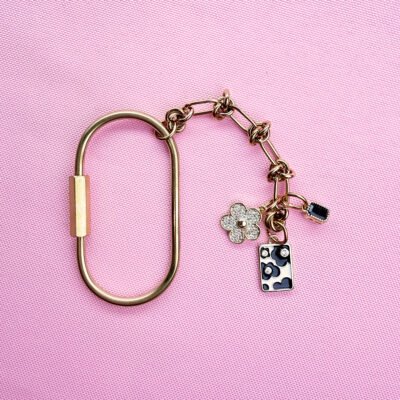 Moo-vin' & Groovin' Carabiner