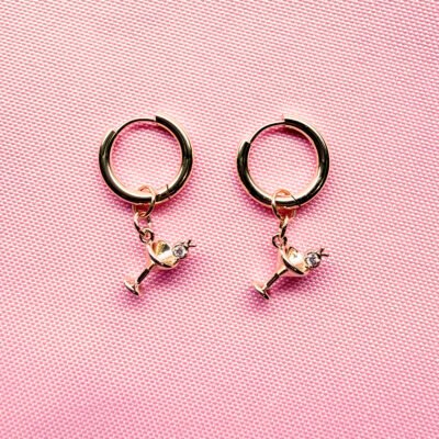 Tini Time Gold Earrings