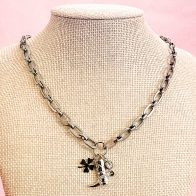 Lucky Boot Necklace