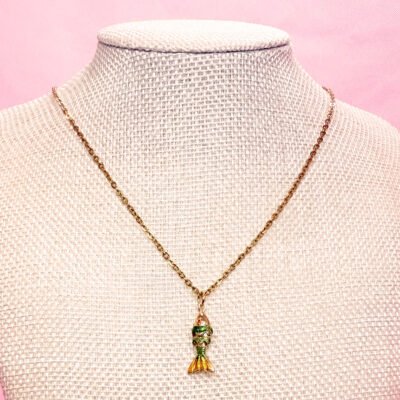 Green Fishy Necklace