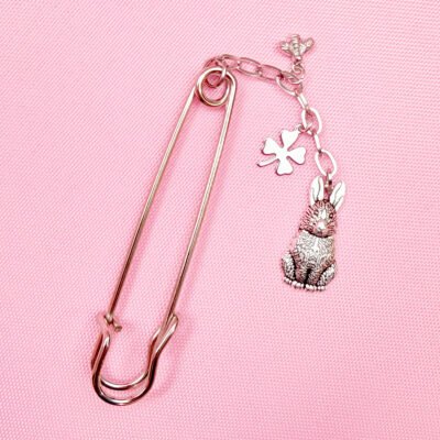 Lucky Bunny Pin