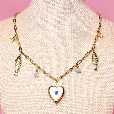 She's a Catch Necklace